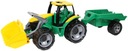 Traktor s lyžicou a prívesom 90 cm Lena ZL-02123