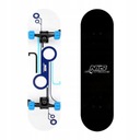 SKATEBOARD NILS PU ABEC7 LONGBOARD NA JAZDENIE