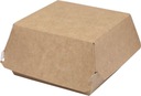 Eco Burger Box 14,5 x 14,5 x 8 cm, 100 kusov