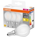 LED žiarovka E14 BALL 4W = 40W 2700K OSRAM 3PAK