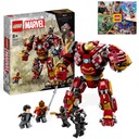 LEGO Avengers Hulkbuster Movable Mech + 4 figúrky