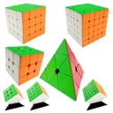 SET MoYu CUBE 3x3 4x4 5x5 RÝCHLA PYRAMÍDA