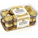 Čokoládová krabička praliniek s orechmi Ferrero Rocher Orech Čokoláda 200g