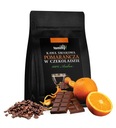 Káva s príchuťou Čokoláda - pomaranč 250g zrná
