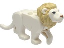 LEGO bb0787c04pb01 LION biely NOVINKA (15g)