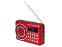 MINI SMALL vreckové rádio FM USB AUX SD batéria