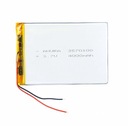 Batéria 4000mAh 3,7V Li-Poly batéria, Li-Po GPS