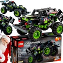 LEGO TECHNIC MONSTER JAM GRAVE DIGGER SADA BLOKOV MONSTER TRUCK TERÉN 2V1