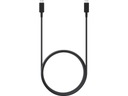 Čierny kábel USB Type-C - USB Type-C SAMSUNG Kábel 1,8 m