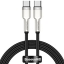 2m Baseus Metal USB typeC kábel USB-C PD 100W 5A