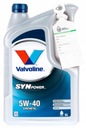 VALVOLINE SYNPOWER 5W40 - 5L