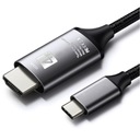 ADAPTÉROVÝ KÁBEL USB-C 3.1 TYP C NA HDMI 4K MHL 200 cm