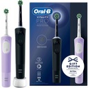 ELEKTRICKÁ ZUBNÁ KEFKA ORAL-B VITALITY PRO D103 DUO FIALOVÁ A ČIERNA