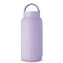 MUUKI Motivačná sklenená fľaša na vodu 720 ml Pastel Lilac