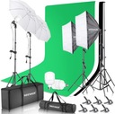 SOFTBOX STUDIO SET DÁŽDNIKOVÝ lúč NOVŠIE