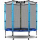 TRAMPOLÍNA SO SIEŤOU 140cm NEOSPORT PRE DETI