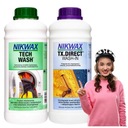 NIKWAX SADA STAROSTLIVOSTI NA OBLEČENIE TECH WASH TX DIRECT 2x1L TEKUTINY