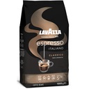 LAVAZZA ESPRESSO ITALIANO CLASSICO TORINO ITALIA Pražené ORG KÁVOVÉ ZRNKY