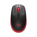 LOGITECH M190 RED BEZDRÔTOVÁ MYŠ