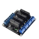 4-kanálový 230V SSR reléový modul G3MB-202P 5V 2A Arduino Raspberry ESP