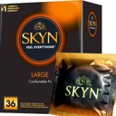 UNIMIL SKYN LARGE XL CONDOMS 36 kusov, bez latexu