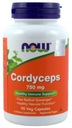 NOW Foods Cordyceps 750 mg 90 rastlinných kapsúl