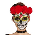 LOS MUERTOS BONEBODY MASKA FAREBNÁ HALLOWEEN