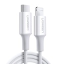 UGREEN USB-C KÁBEL PRE LIGHTNING MFI 1M 3A 18W