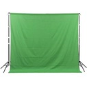 GlareOne GreenScreen látkové pozadie 3x3m zelené