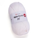 Priadza YarnArt Alpine Alpaca New 150g / 120m farba 1440 biela