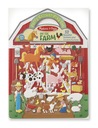 MELISSA&DOUG Opakovane použiteľné nálepky - FARM