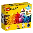 LEGO Classic Kreatívne priehľadné kocky 11013