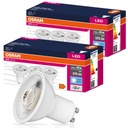 6x GU10 LED žiarovka 6,9W = 50W 575lm 120° OSRAM