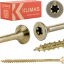 TORX tesárske skrutky Klimas kužeľové WKCS 4x35 mm 500 ks