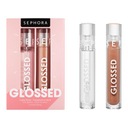 SEPHORA Glossed - 2 lesky na pery: transparentný a lesklý 2X 5ml