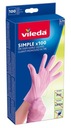 VILEDA GLOVES 100ks S/M rukavice