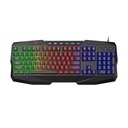 Herná klávesnica Havit KB878L RGB (čierna)