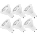 6x Halogénová LED žiarovka 6,9W 80W GU10 2700K OSRAM