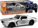 Športové auto R/C 1:18 strieborný šampión