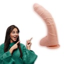 VEĽKÝ DILDO REALISTICKÝ PENIS S PRÍSAVKOU