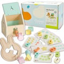 CLASSIC WORLD PASTEL BABY SET SENSORY hračky tvarov