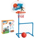 BASKETBAL FUTBALOVÁ BRANKA 2V1 WOOPIE SET