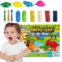 Play-dough Hrať cesto Set Dinosaurs Cake