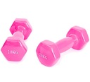 2x Tréningové činky Fitness závažia 2kg SET