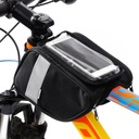 BIKE BAG namontovaný na ráme BIKE s okienkom