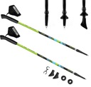 Palice na nordic walking nastaviteľné AntiShock 105-135 cm