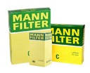 MANN-FILTER SADA UHLÍKOVÝCH FILTROV FORD FOCUS II