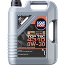 LIQUI MOLY TOP TEC 4310 0W30 5L nemecky ORIGINAL