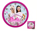 BARBIE nástenné hodiny St. 24 cm pre deti