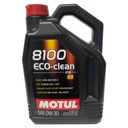 MOTUL 8100 ECO-CLEAN OIL 0w30 5l C2 FORD JAGUAR